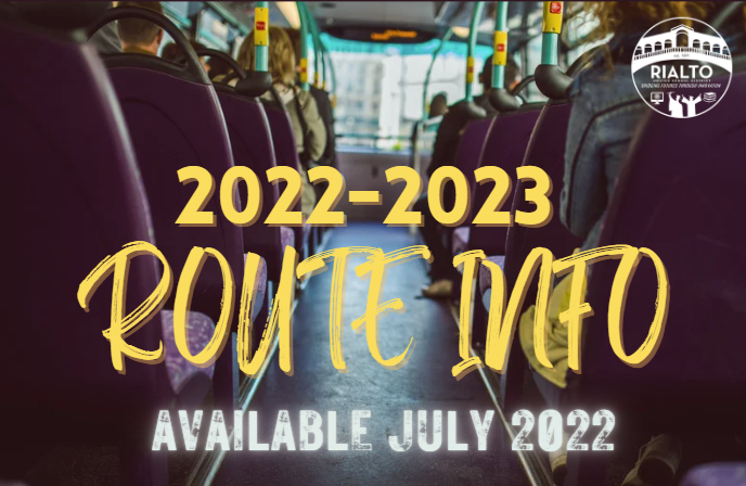 22-23 Route Info Available July 2022